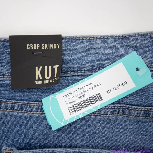 NEW Kut from the Kloth Dayna Crop Skinny Jean indigo, 20W - Picture 15 of 15